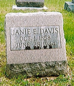 Janie Ellen <I>Moore</I> Davis 