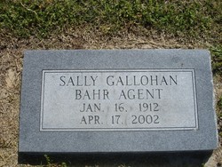 Sally Gallohan <I>Bahr</I> Agent 