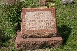 Alice <I>Smith</I> Boers 
