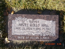 Hazel <I>Rollo</I> Hall 