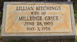 Lillian <I>Kitchings</I> Grice 