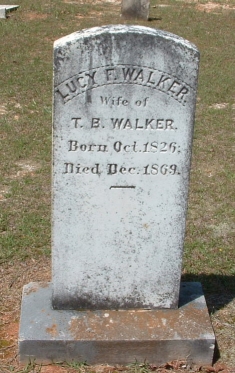 Lucy F. <I>Davis</I> Walker 