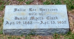 Sallie Lee <I>Harrison</I> Clark 