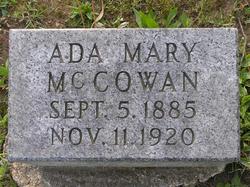 Ada Mary <I>Acison</I> McCowan 