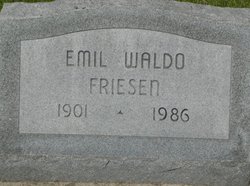 Emil Waldo Friesen 
