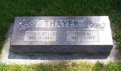 Tinnie Belle <I>Van Matre</I> Thayer 