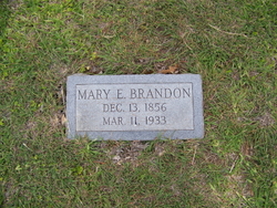 Mary E. <I>Moses</I> Brandon 