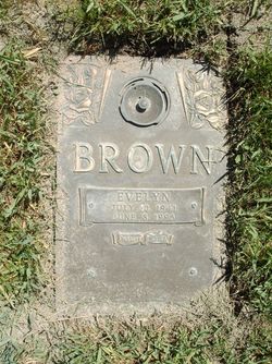 Evelyn <I>Young</I> Brown 