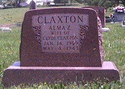 Alma Z <I>Starks</I> Claxton 