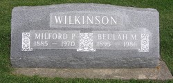 Beulah May <I>Miller</I> Wilkinson 