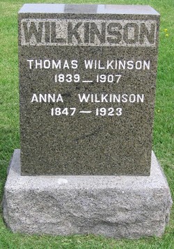 Anna <I>Slack</I> Wilkinson 