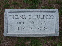 Thelma Gladys <I>Credle</I> Fulford 