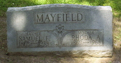 Rhoda Ann <I>Bryant</I> Mayfield 