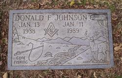 Donald F Johnson 