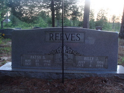 Patsy Sue <I>Whitfield</I> Reeves 
