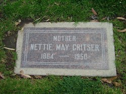 Nettie May <I>Jackson</I> Critser 