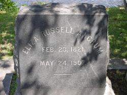 Eliza <I>Russell</I> Ancrum 