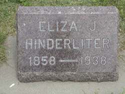 Eliza Jennie <I>Robinson</I> Hinderliter 