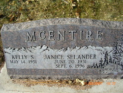 Janice <I>Selander</I> McEntire 