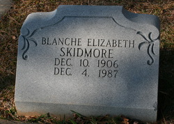 Blanche Elizabeth Skidmore 