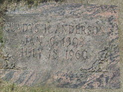 Gladys Oberlinda <I>Hagen</I> Anderson 
