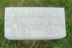 Indiana “India” <I>Goodwine</I> Fleming 