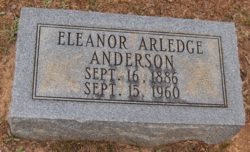 Eleanor <I>Arledge</I> Anderson 