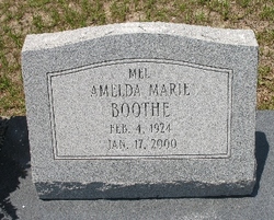 Amelda Marie “Mel” Boothe 