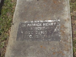 Dr Patrick Henry Wright 