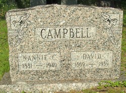 Nannie Catherine <I>Cubbage</I> Campbell 