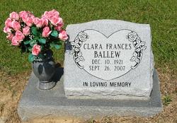 Clara Frances Ballew 