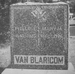 Phillip Eli  [Ernest] Van Blaricom 