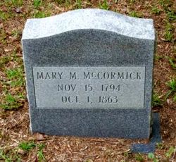 Mary <I>McLean</I> McCormick 