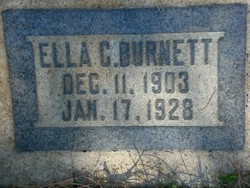 Clara Ella <I>Child</I> Burnett 