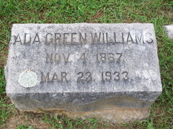Ada M <I>Green</I> Williams 