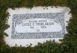 Lucile Edith <I>Beutler</I> Thorlakson 