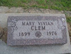 Mary Vivian <I>Callahan</I> Clem 