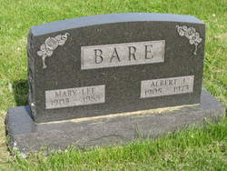Mary L. <I>Lee</I> Bare 