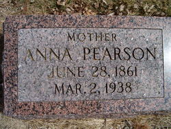 Anna Johnson <I>Nilson</I> Pearson 