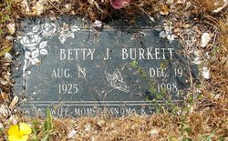 Betty Jean <I>Spoon</I> Burkett 