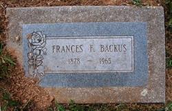 Frances Fern <I>Stuart</I> Backus 