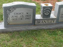 Choice W. Brantley 