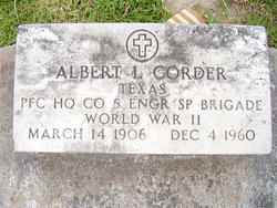 Albert Lacy Corder 