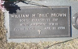 William Hugh “Bill” Brown 