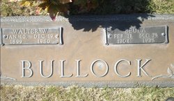 Walter William Bullock 