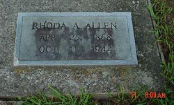 Rhoda A. <I>Carpenter</I> Allen 