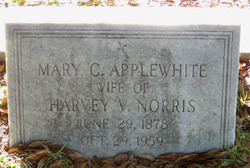 Mary Cowan <I>Applewhite</I> Norris 