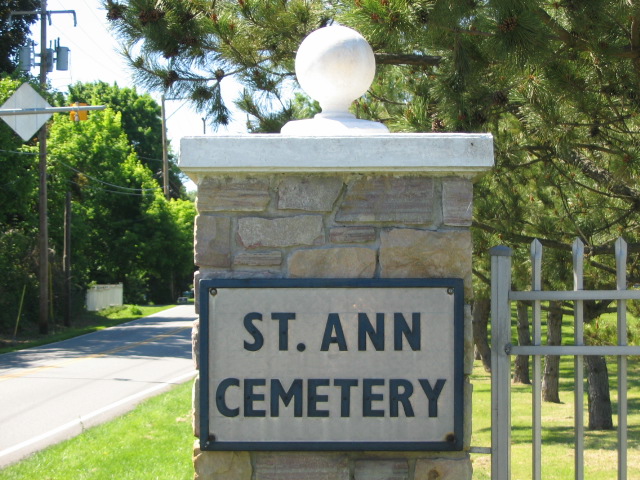 Saint Ann Roman Catholic Cemetery