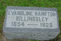 Evangline “Eva” <I>Hampton</I> Billingsley 