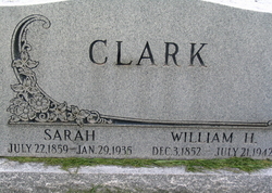Sarah <I>Godfrey</I> Clark 